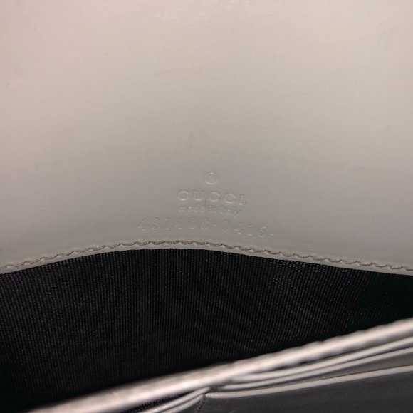 SOLD ♥ Authentic Gucci off-white GUCCI chain bag - Picture 8 of 9